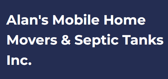 Alan's Mobile Home Movers & Septic Tanks Inc. company logo