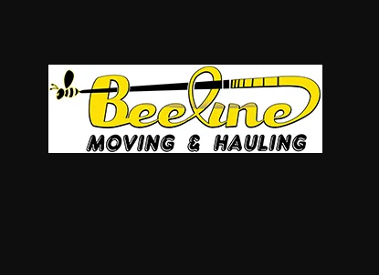 Bee line moving & hauling company logo