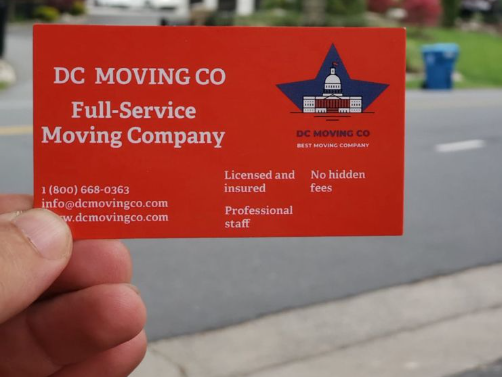 DC MOVING company logo