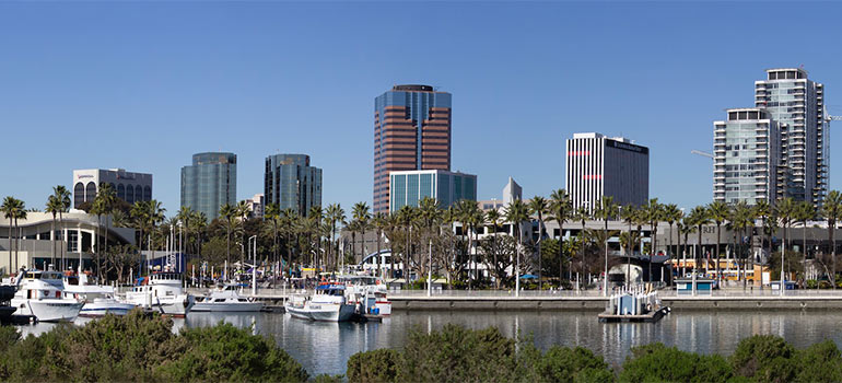 Long Beach panorama