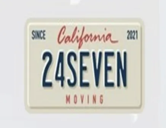 24 Seven Moving company logo
