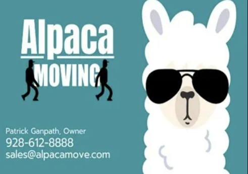 Alpaca Moving company logo