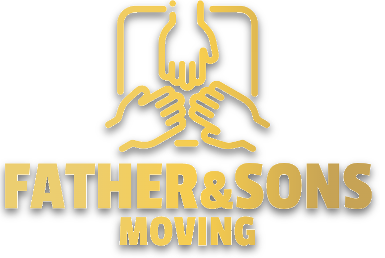 Father and Sons Moving company logo