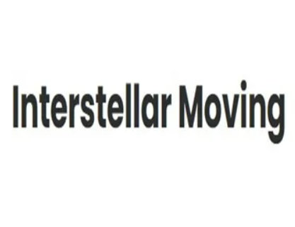 Interstellar Moving company logo
