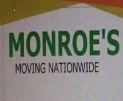 Monroe's moving company logo