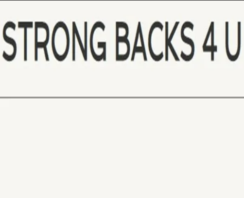 Strong Backs 4 U company logo
