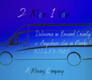 2 Men 1 Van company logo