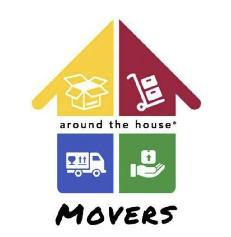 Around The house Movers company logo