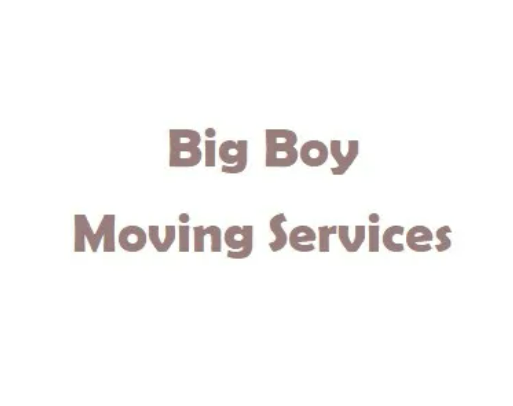 Big Boy Moving Services company logo