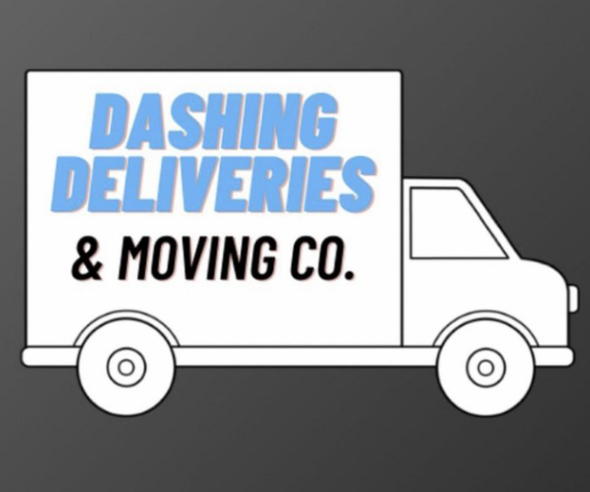 Dashing Deliveries and Moving company logo