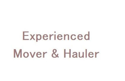 Experienced Mover & Hauler company logo