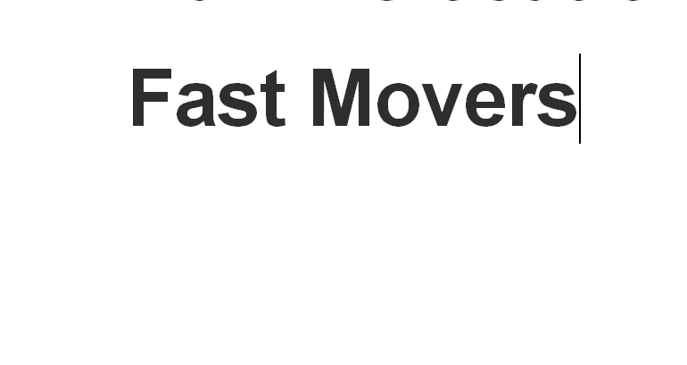 Fast Movers company logo