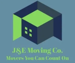 J&E Moving company logo