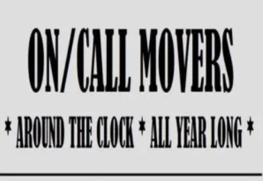On/Call Movers company logo