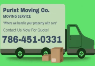 Purist Moving company logo